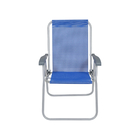 Cadeira de Praia Relax Comfort Alta em Alumínio Bel