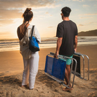 Cadeira de Praia Relax Comfort Alta em Alumínio Bel