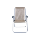 Cadeira de Praia Relax Comfort Alta em Alumínio Bel