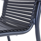 Cadeira Alumínio  Dora 84x61cm Cinza Naterial