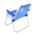 Cadeira Alumínio Infantil 49,5x41,5x39 Azul Bel