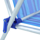 Cadeira Alumínio Infantil 49,5x41,5x39 Azul Bel