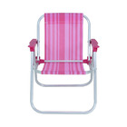 Cadeira Alumínio Infantil 49,5x41,5x39 Rosa Bel