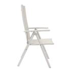 Cadeira Aluminio Orion 106x56cm Cinza Naterial