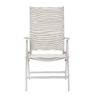 Cadeira Aluminio Orion 106x56cm Cinza Naterial