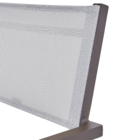 Cadeira Alumínio Orion Alpha II 85x55cm Marrom  Naterial