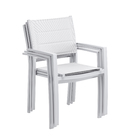 Cadeira Aluminio Orion Beta 85x47x57cm Cinza Claro Naterial