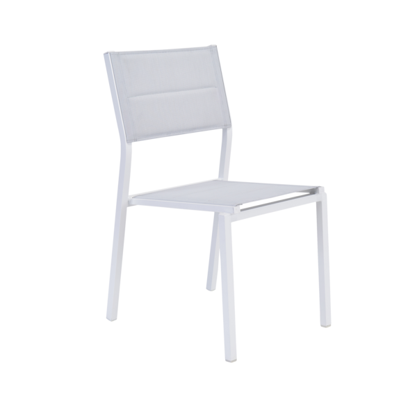 Cadeira Alumínio Orion Beta II 85x57cm  Branco Naterial