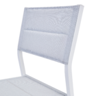 Cadeira Alumínio Orion Beta II 85x57cm  Branco Naterial