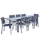 Cadeira Alumínio Orion Beta II 85x57cm  Cinza Naterial