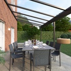 Cadeira Aluminio Orion Gama 90x59x57cm Cinza Escuro Naterial