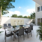 Cadeira Aluminio Orion Gama 90x59x57cm Cinza Escuro Naterial