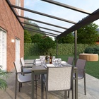 Cadeira Aluminio Orion Gama 90x59x57cm Marrom Naterial