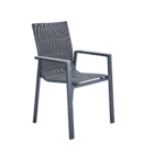 Cadeira Alumínio Orion Gamma II 90x56cm Cinza Escuro Naterial