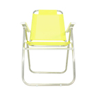 Cadeira Alumínio Prosa 115x57x70 Amarelo Bel