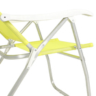 Cadeira Alumínio Prosa 115x57x70 Amarelo Bel