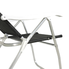 Cadeira Aluminio Prosa 115x57x70 Preta Bel