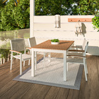 Cadeira Aluminio San Diego 85x55x55cm Branco