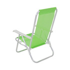 Cadeira Aluminio Sannet 4 Posições Verde