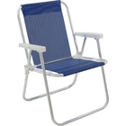 Cadeira Aluminio Sannet Alta 4P Azul