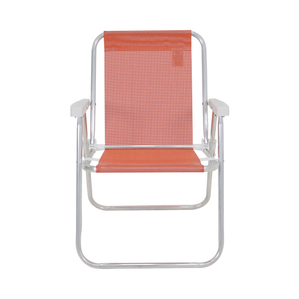 Cadeira Aluminio Sannet Alta Coral