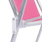 Cadeira Alumínio Sannet Alta Rosa - Mor Cadeira Mor Alumínio