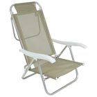 Cadeira Aluminio Sunny 86x57x71 Taupe Bel
