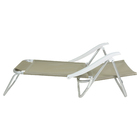 Cadeira Aluminio Sunny 86x57x71 Taupe Bel