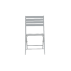 Cadeira Alumínio Xara 46x57cm Cinza Escuro Naterial