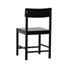 Cadeira Amber Madeira Maciça Assento Mdf Bp Preto