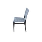 Cadeira Ana- Fita Náutica Azul/preto