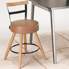 Cadeira Ana Courino Caramelo - Sallar Home