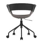 Cadeira Anm6711s Turim Nicole Anima Office Pp Preto Revestida