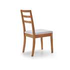 Cadeira Antúrio Linho Cinza E Amêndoa