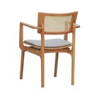 Cadeira Apollo Com Braço Madeira Maciça Encosto Telinha Assen