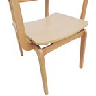 Cadeira Apollo Madeira Maciça Com Braço Encosto Telinha Assen