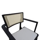 Cadeira Apollo Madeira Maciça Com Braço Encosto Telinha Assen