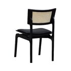 Cadeira Apollo Madeira Maciça Encosto Telinha Assento Anatômi