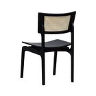 Cadeira Apollo Madeira Maciça Encosto Telinha Assento Anatômi