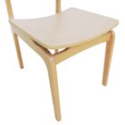 Cadeira Apollo Madeira Maciça Encosto Telinha Assento Anatômi