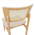 Cadeira Apollo Madeira Maciça Encosto Telinha Assento Anatômi