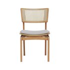 Cadeira Apollo Madeira Maciça Encosto Telinha Assento Anatômi