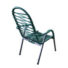Cadeira Area De Lazer Quintal Verde Pérola E Preto Adulto Lux
