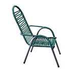 Cadeira Area De Lazer Quintal Verde Pérola E Preto Adulto Lux