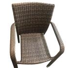 Cadeira Área Externa C/ Braço Fibra Sintetica E Estrutura De