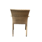 Cadeira Área Externa C/ Braço Fibra Sintetica E Estrutura De