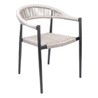 Cadeira Área Externa De Alumínio Carmy Com Corda Naútica Graf