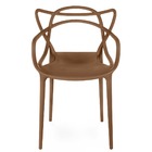 Cadeira Área Gourmet Pés Rosqueáveis Marrom