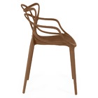 Cadeira Área Gourmet Pés Rosqueáveis Marrom