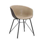 Cadeira Astrid Chocolate Com Nude Drossi